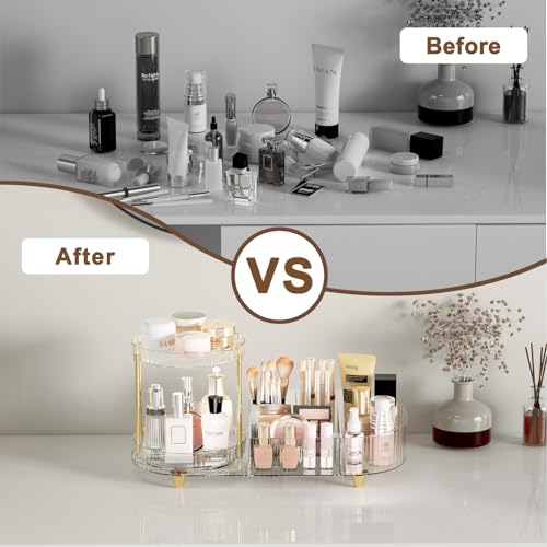 Organizador de maquillaje para tocador, bandeja de perfume g