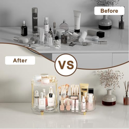 Organizador de maquillaje para tocador, bandeja de perfume g