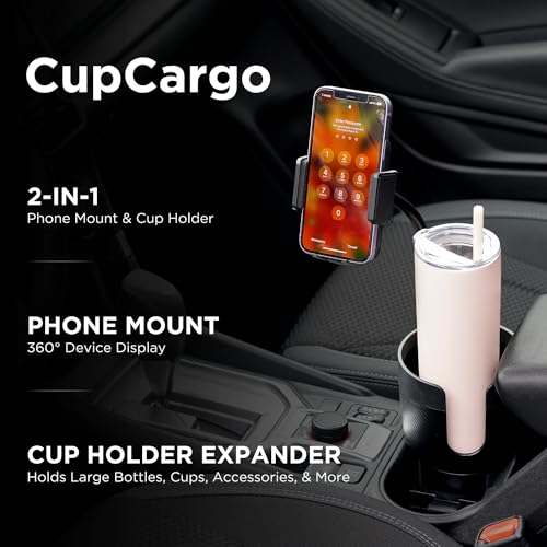 Limitless CupCargo - Expansor y soporte para teléfono con ba