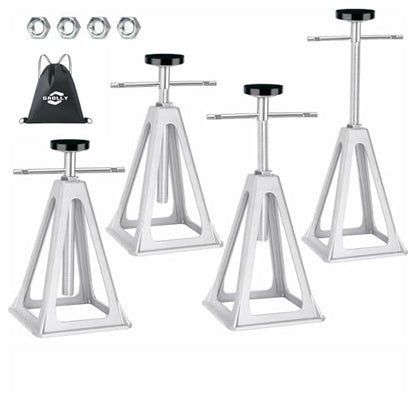 Soportes de aluminio de perfil bajo de 3 toneladas (6600 lib
