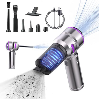 Powerful Cordless Car Vacuum Cleaner - 15000PA Strong Suctio