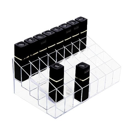 HBlife Paquete de 2 soportes para lápiz labial, 40 espacios