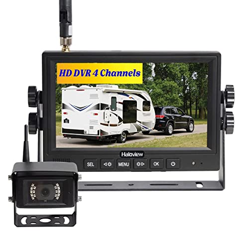 Haloview MC7108 - Sistema de cámara de reserva inalámbrica p