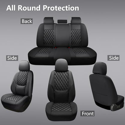 NS YOLO Juego completo de fundas de asiento de automóvil de
