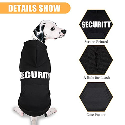Sudadera de seguridad con capucha para perros - Suave ropa d