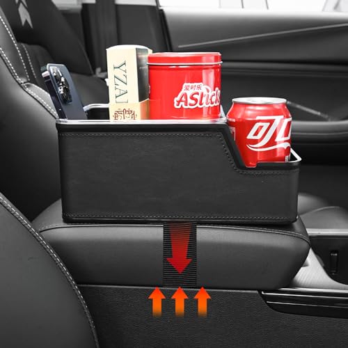 Organizador de almacenamiento de coche entre asientos, caja
