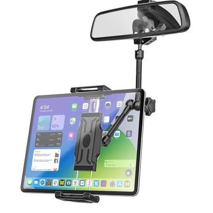 Soporte universal para tableta de espejo retrovisor para aut