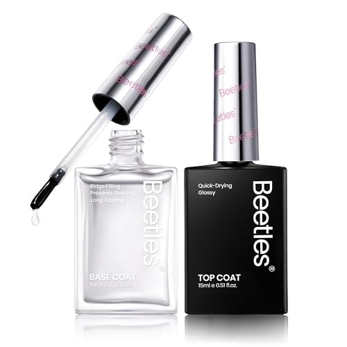 Beetles - Esmalte de uñas de gel verde oliva, 0.5 onzas líqu