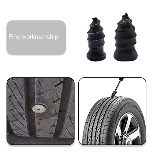 Kit de tapones de reparación de neumáticos de goma para repa