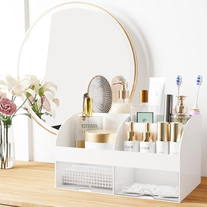 Organizador de maquillaje con cajones, almacenamiento de cos