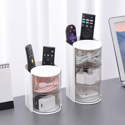 FABROK Organizador de accesorios transparentes para el cabel