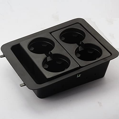 Dasbecan Soporte para taza de consola central delantera comp