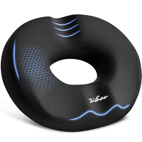 ZIKEE Almohada de dona doble en forma de U para dolor de cox