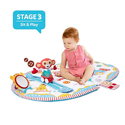 Yookidoo Circus Baby Playmat Gym. con móvil motorizado musical, almoha