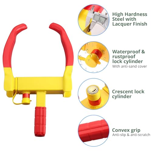 EYPINS Cerradura de rueda universal – Cerradura de rueda de