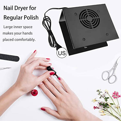 Secador de uñas para gel y esmalte regular, secadora profesi