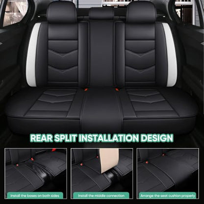 Juego completo de fundas de asiento de automóvil, impermeabl