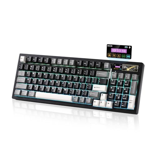 YUNZII IF99 Teclado mecánico inalámbrico para juegos con pan