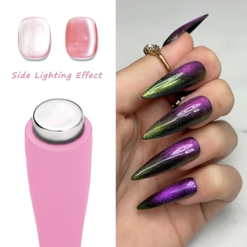 Imán de uñas mejorado, herramienta de imán de uñas 5 en 1, v