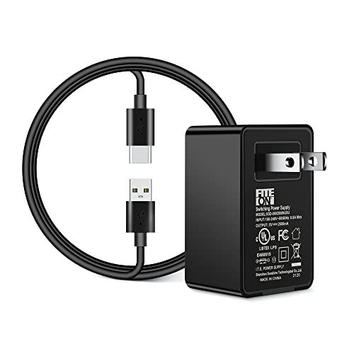 FITE ON Cargador de alimentación tipo C de 5 V compatible co