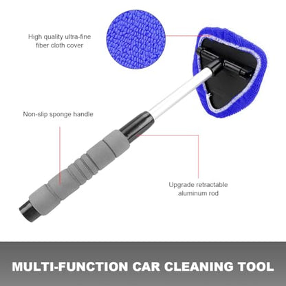Car Windshield Cleaning Tool, Automotive Window Cleaner with