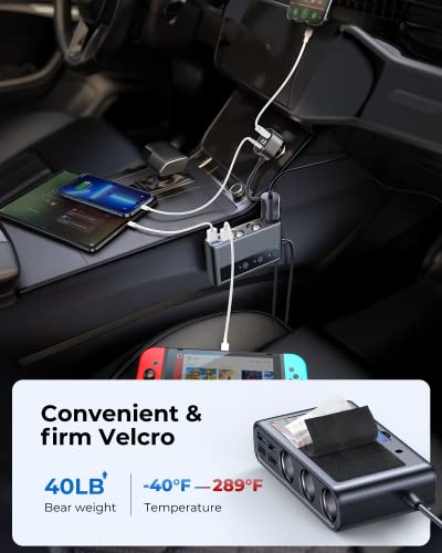 JOYROOM - Divisor de encendedor de cigarrillos 9 en 1, adapt