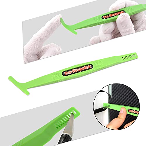 NEWISHTOOL Kit de envoltura de coche pistola de calor para a