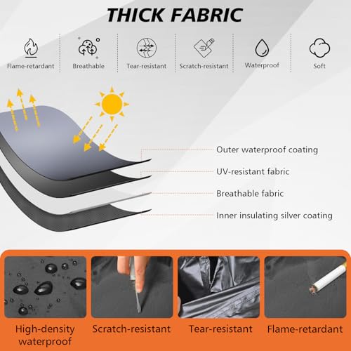Funda impermeable para SUV para todo tipo de clima, cubierta