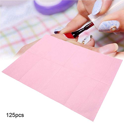 Tapete de mesa para arte de uñas, desechable, almohadilla de