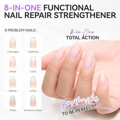 Gelike EC Nail Ridge Filler: Tratamiento natural para el cre
