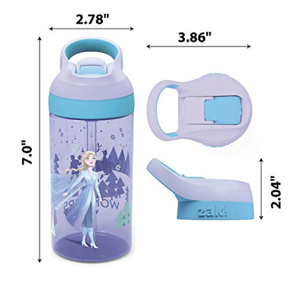 Zak Designs Disney Frozen 2 - Pajilla para niños y lazo de t