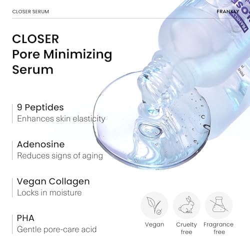 FRANKLY Closer Serum | Suero minimizador de poros | 9 péptid