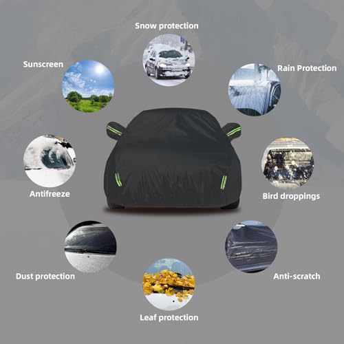 Funda impermeable para automóvil para todo tipo de clima, un