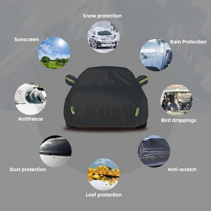 Funda impermeable para automóvil para todo tipo de clima, un
