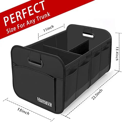 Homeve - Organizador de almacenamiento maletero para vehícul