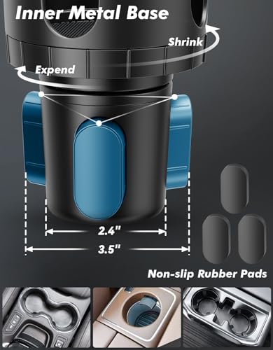 Portavasos para teléfono, soporte para teléfono 2 en 1 mejor