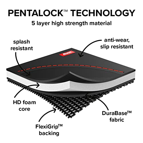 Diono Ultra Mat Protector de asiento de tamaño completo, neg