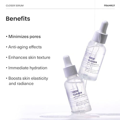 FRANKLY Closer Serum | Suero minimizador de poros | 9 péptid
