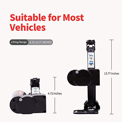 Gato eléctrico para coche – Gato de tijera de coche de 12 V