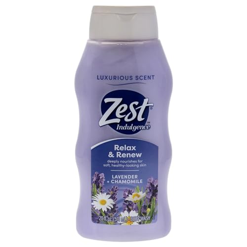 Zest Gel de baño – Gel de ducha de lavanda – Aroma relajante