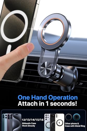 Se adapta a Magsafe 3 Car Mount Vent - 20 Super Magnet, disf