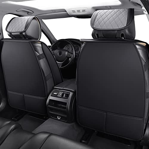 Aierxuan - 2 fundas de asiento delantero, universales, para