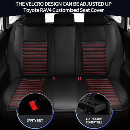 Fundas de asiento de auto compatibles con Toyota RAV4 2019-2