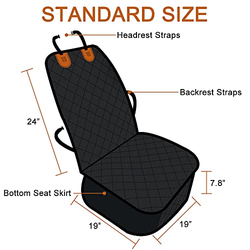 Paw Jamboree Fundas de asiento delantero de coche para perro