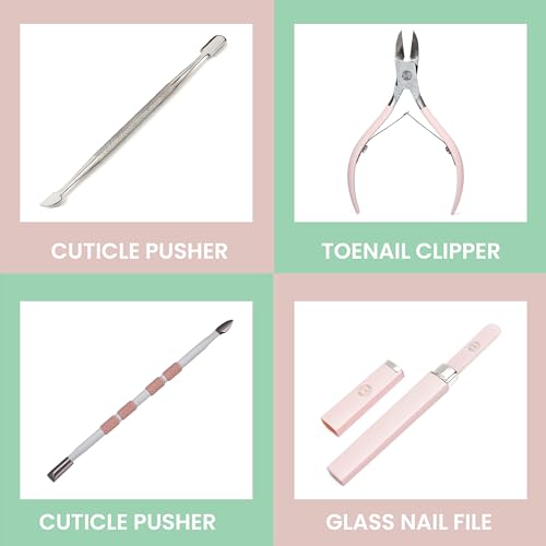 Removedor de esmalte de uñas de gel y empujador de cutículas