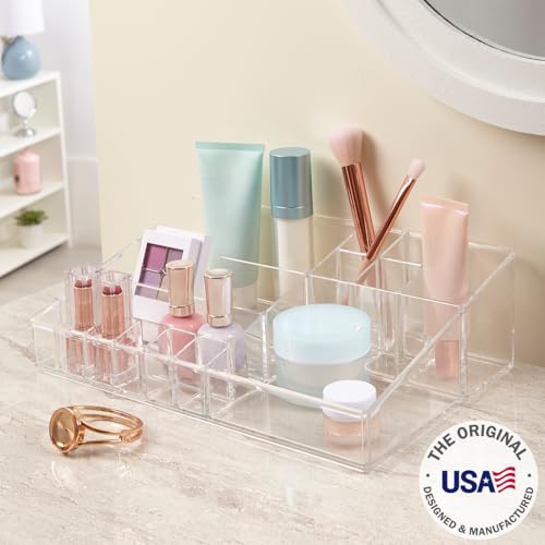 Paleta de maquillaje y cosméticos de plástico transparente d