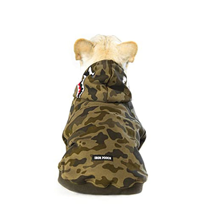 Sudadera con capucha para perro, ropa para perro, forro de v