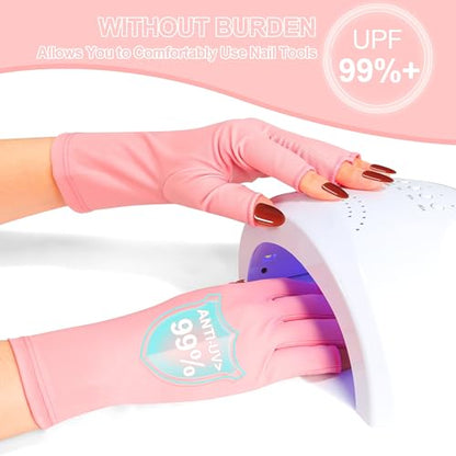 chemotex Guantes de uñas UV: protección profesional de manic