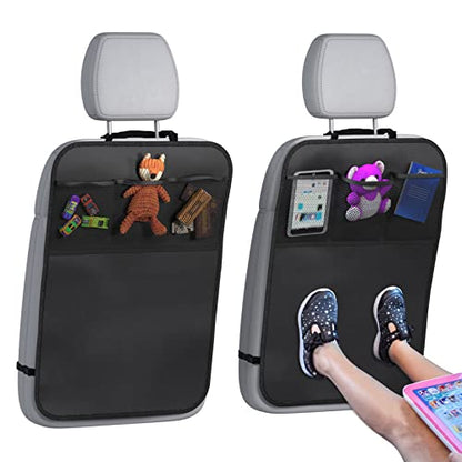 Lebogner Kick Mat - Protectores de respaldo de asiento de au