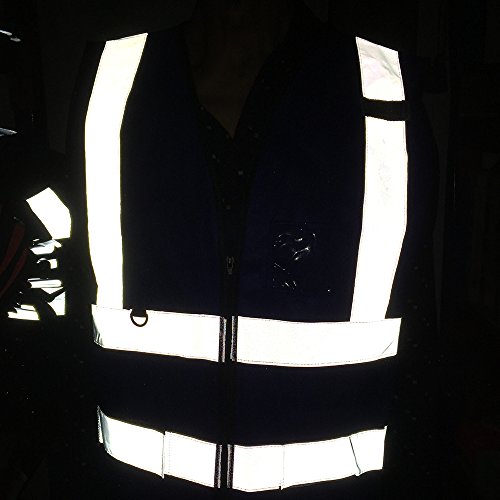 zojo Chalecos reflectantes de alta visibilidad, tamaño ajust